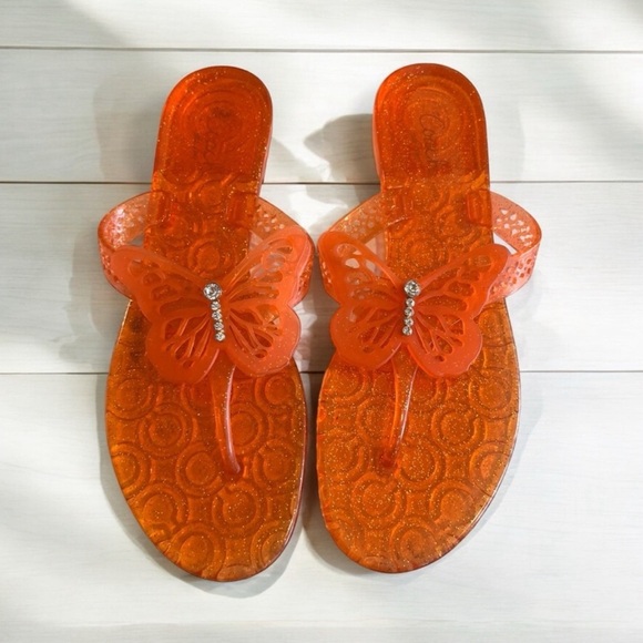 Coach Beautiful Pasarella Butterfly Sandals - Picture 10 of 17